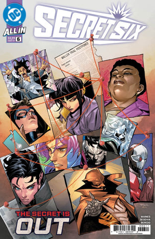 SECRET SIX #6 : Stephen Segovia Cover A   (2025)