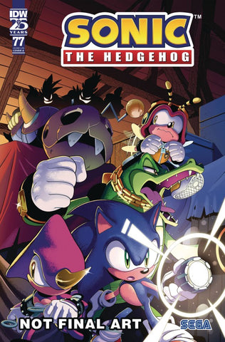 SONIC THE HEDGEHOG #77 : Adam Bryce Thomas Cover A (2025)