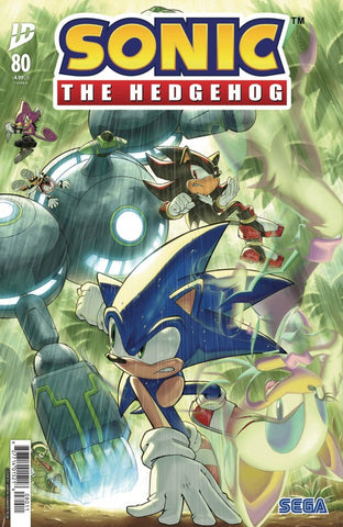 SONIC THE HEDGEHOG #80 : Aaron Hammerstrom Cover A   (2025)