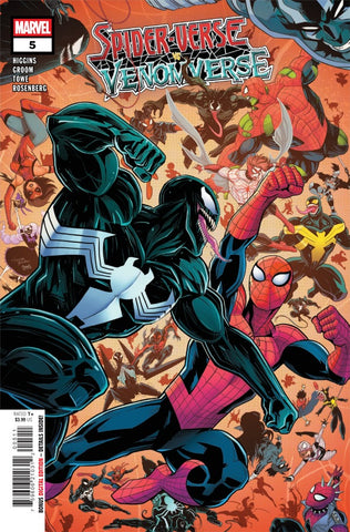 SPIDER-VERSE VS VENOMVERSE #5 : Luciano Vecchio Cover A   (2025)