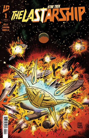 STAR TREK: LAST STARSHIP #1 : Francesco Francavilla Cover A   (2025)