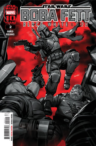 STAR WARS: BOBA FETT BLACK WHITE #2 : Derrick Chew Cover A   (2025)