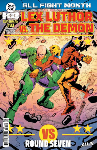 SUPERMAN #33 : Hayden Sherman Cover A (DC K.O.) (2025)