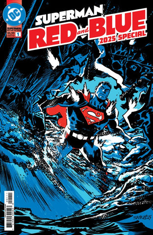 SUPERMAN RED & BLUE 2025 SPECIAL #1 : Chris Samnee Cover A   (2025)