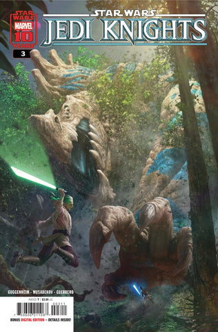 STAR WARS: JEDI KNIGHTS #3 : Rahzzah Cover A (2025)