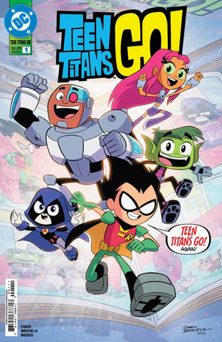 TEEN TITANS GO #1 : Dario Brizuela Cover A (2025)