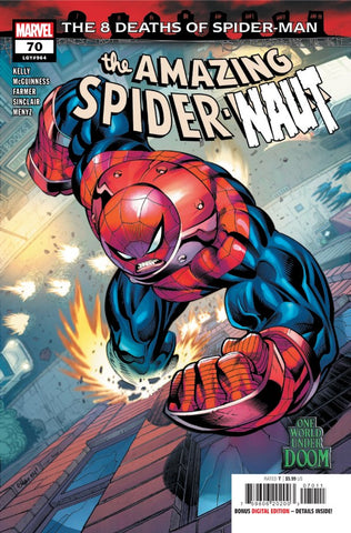 AMAZING SPIDER-MAN #70 : Ed McGuinness Cover A (8 Deaths of Spider-man) (2025)