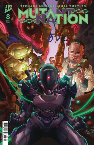 TMNT: MUTANT NATION #8 : Fero Pe Cover A   (2025)