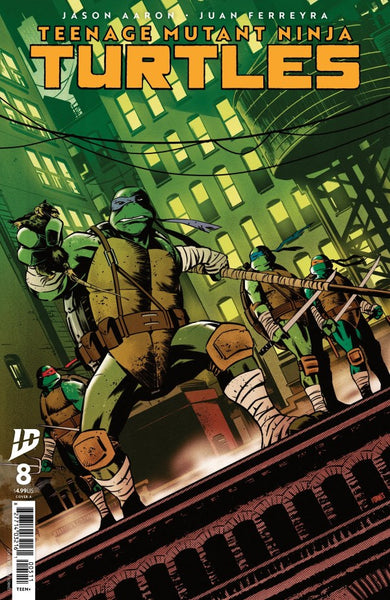 TEENAGE MUTANT NINJA TURTLES #8 : Jorge Fornes Cover A (2025)
