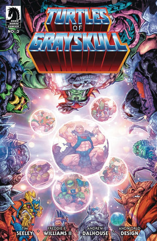 Masters of the Universe / Teenage Mutant Ninja Turtles: Turtles of Grayskull #3 : Freddie Williams II Cover A (2024)
