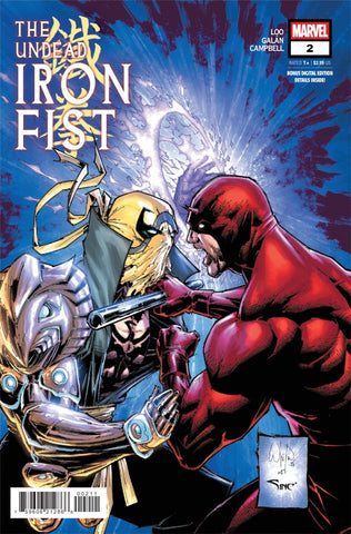 UNDEAD IRON FIST #2 : Whilce Portacio Cover A   (2025)