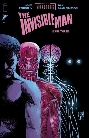 UNIVERSAL MONSTERS: INVISIBLE MAN #3 : Dani, Brad Simpson Cover A   (2025)
