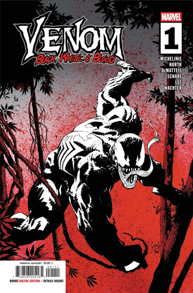 VENOM: BLACK, WHITE & BLOOD #1 : Greg Capullo Cover A   (2025)