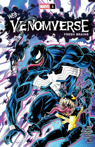 WEB OF VENOMVERSE: FRESH BRAINS #1 : Luciano Vecchio Cover A (2025)