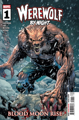 WEREWOLF BY NIGHT: BLOOD MOON RISING #1 : Tyler Kirkham Cover A   (2025)