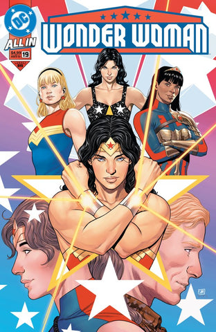 WONDER WOMAN #19 : Daniel Sampere wraparound Cover A (2025)