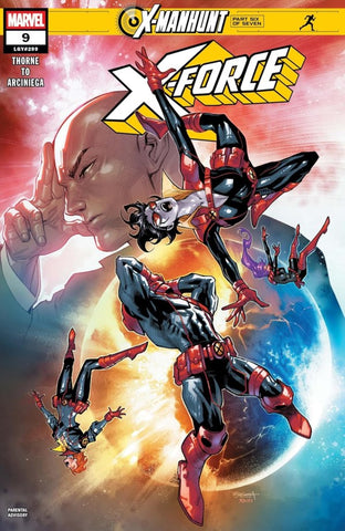 X-FORCE #9 : Stephen Segovia Cover A (X-Manhunt Part Six) (2025)