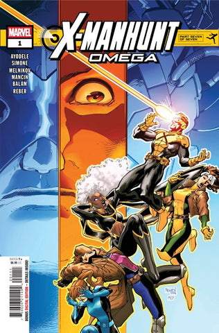 X-MANHUNT OMEGA #1 : Gleb Melnikov Cover A (X-Manhunt Finale) (2025)