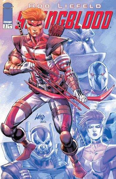 YOUNGBLOOD #2 : Rob Liefeld Polybagged with Collectible Card Cover A (2025)