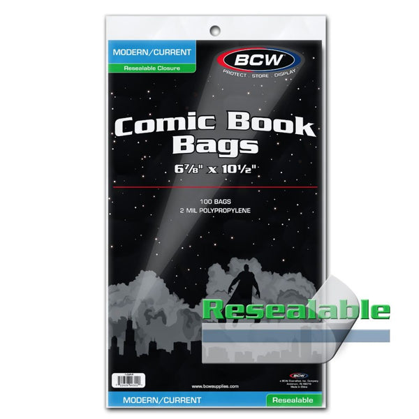 BCW Current Resealable Comic Bags
