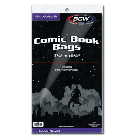 BCW Silver Age Comic Bags