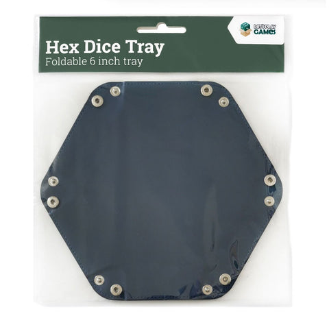 LPG Hex Dice Tray 6" - Blue