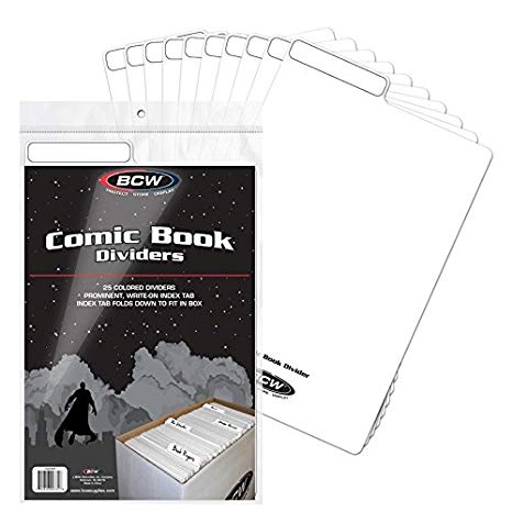 BCW Comic Divider - White (Pack of 25)