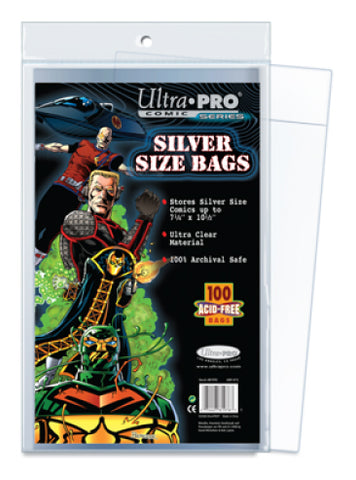 ULTRA PRO - Bags Silver Size