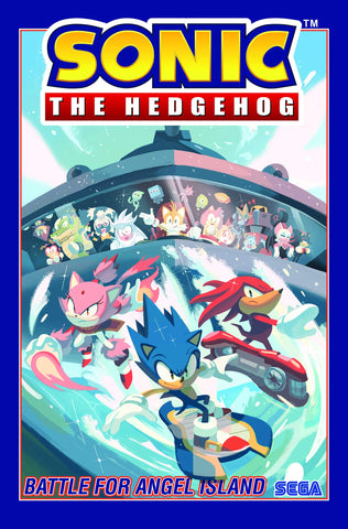 SONIC THE HEDGEHOG VOL 03 - BATTLE FOR ANGEL ISLAND TPB