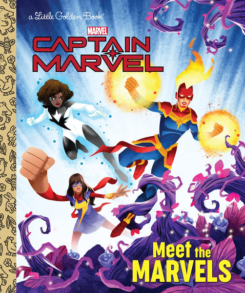Captain Marvel - Meet the Marvels - Little Golden Book