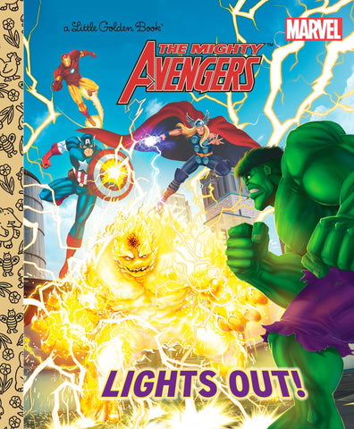 Marvel Avengers - Lights Out - Little Golden Book