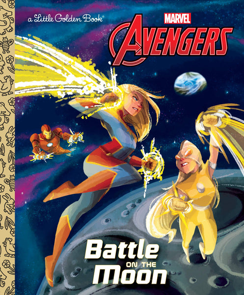 Marvel Avengers - Battle on the Moon - Little Golden Book