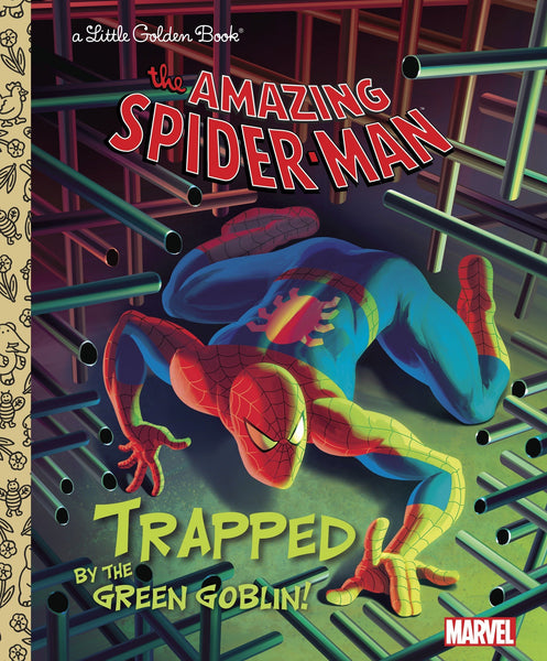 The Amazing Spider-Man - Trapped by the Green Goblin! - Little Golden Book