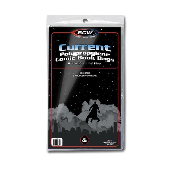 BCW Current Comic Bags