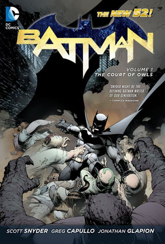 Batman Vol 01 - The Court of Owls (New52) Tpb
