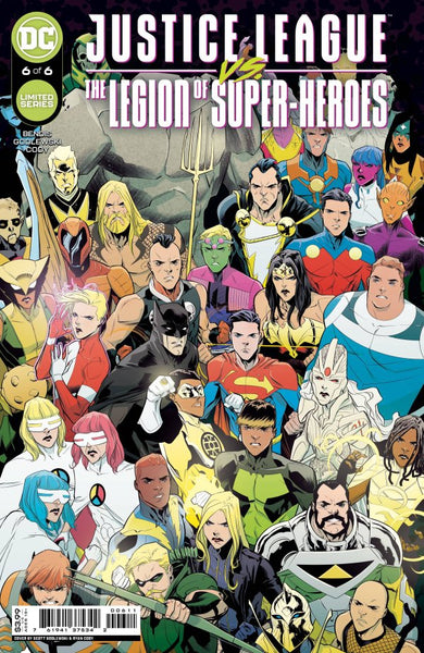 JUSTICE LEAGUE VS LEGION OF SUPER-HEROES #6 : Scott Godlewski Cover A (Final) (2022)